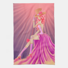 "Harmony in Stardust" A Glamous Steampunk Queen Kökshandduk