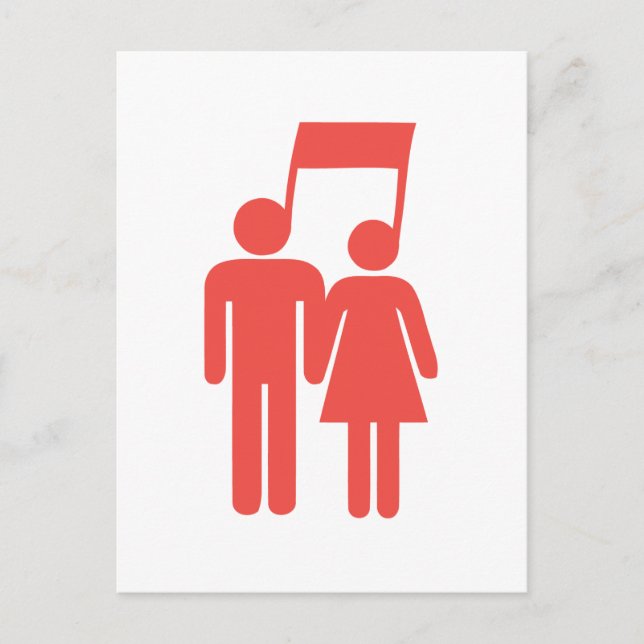 Harmony in Sync Vykort (Framsida)