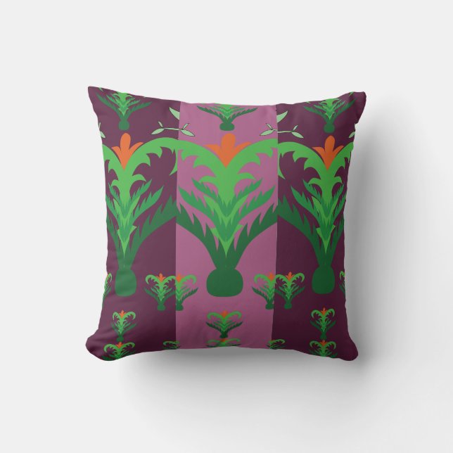 Harmony Line Pattern Decorative Throw Pillow – Bal Kudde (Framsida)