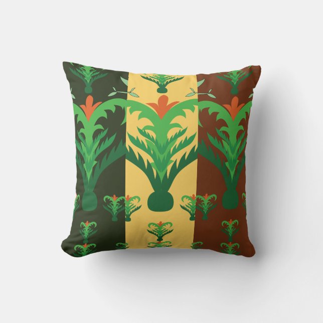 Harmony Line Pattern Decorative Throw Pillow – Bal Kudde (Framsida)