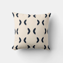 Harmony Löv Black och Beige Geometric Pillow Kudde