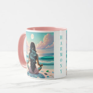 Harmony Meditation på Beach Mugg