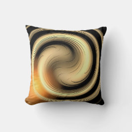 Harmony och avslappning Golden&Silver dekorativ ku Kudde