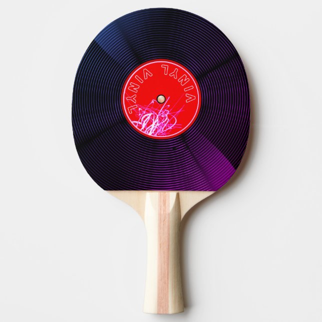 Harmony och precision: Vinylpost Pingisracket (Framsidan)