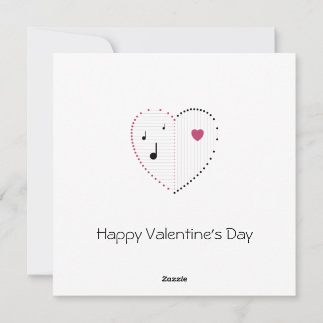 Harmony of Kärlek Julkort (Baksida)