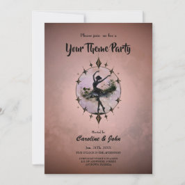 Harmony of Movement The ballerina in the starlight Inbjudningar