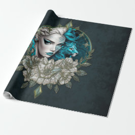 Harmony of the inslag, kvinnan med lejon. presentpapper