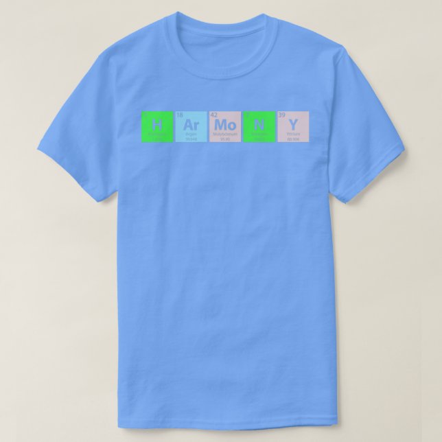 Harmony Periodic Bord T Shirt (Design framsida)