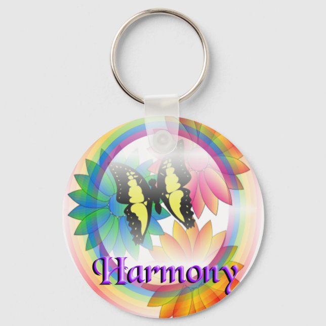 Harmony Rainbow Keychain Nyckelring (Framsida)