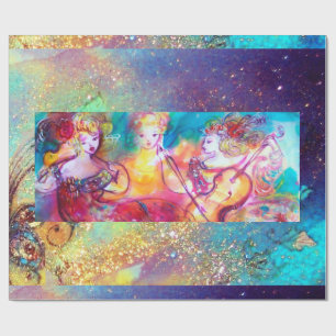 HARMONY TRIO MUSIC CONSERT Watercolor Presentpapper