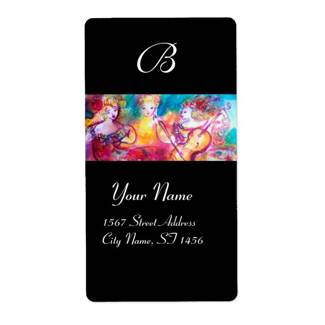 HARMONY TRIO VÅR BERT MONOGRAM FRAKTSEDEL (Framsidan)