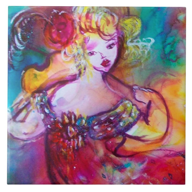 HARMONY TRIO VÅR CONSERT KAKELPLATTA (Framsidan)