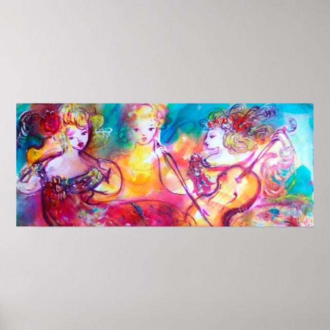 HARMONY TRIO VÅR CONSERT POSTER (Framsidan)