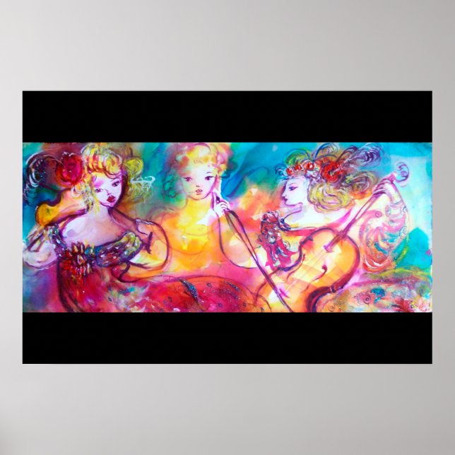 HARMONY TRIO VÅR KONsert Poster (Framsidan)
