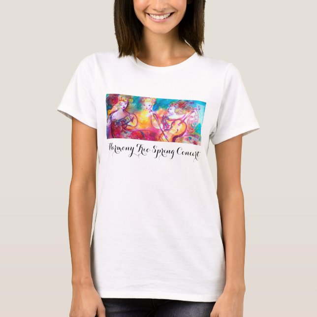 HARMONY TRIO VÅR MUSIC CORERT T-SHIRT (Framsida)