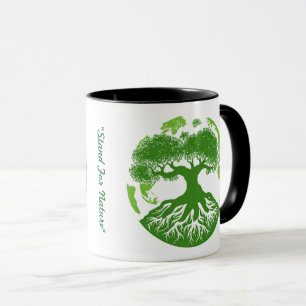 "Harmony with Earth" Mugg
