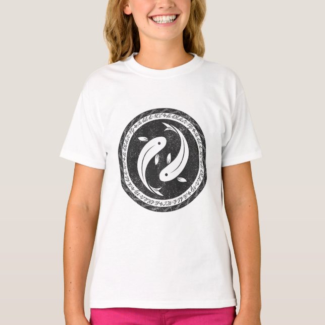 Harmony: Yin-Yang Fish Shirt T (Framsida)