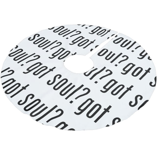 harnas själ? julgransmatta borstad polyester (Vinklad)