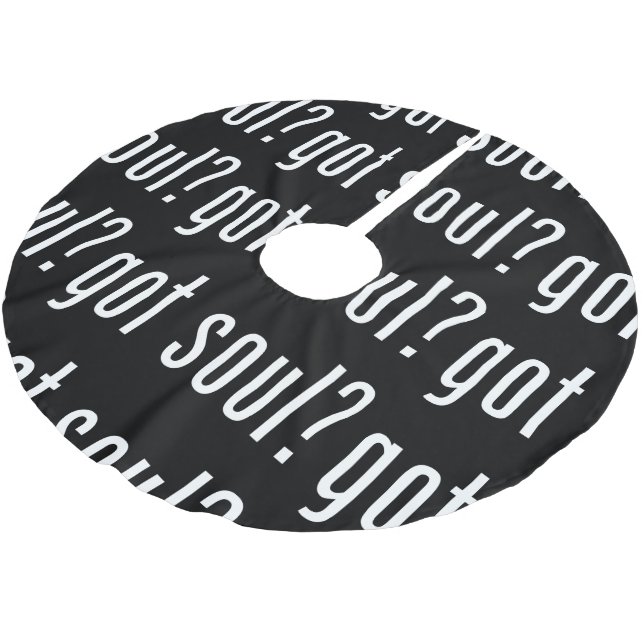 harnas själ? julgransmatta borstad polyester (Vinklad)