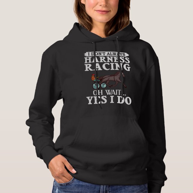 Harness Racing Horse Race Track Racer Trotting Hor T Shirt (Framsida)