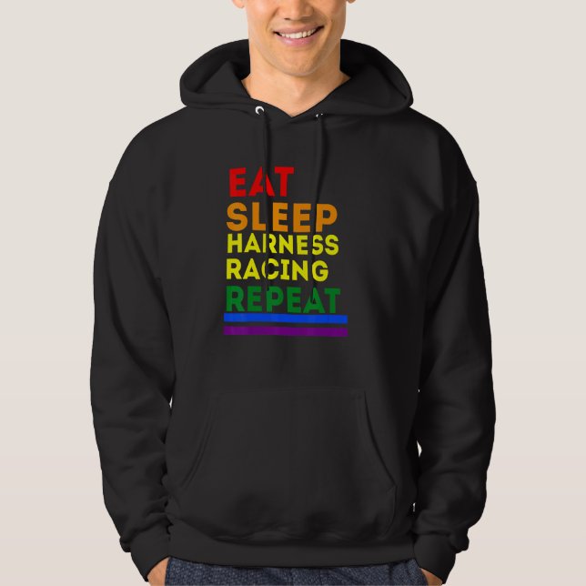 Harness-Tävla Hoodie (Framsida)