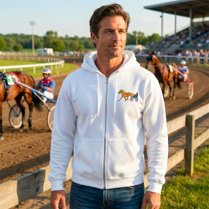 Harness Tävla Horse and Driver T Shirt