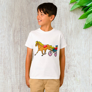 Harness Tävla Horse and Driver T Shirt