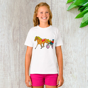 Harness Tävla Horse and Driver T Shirt
