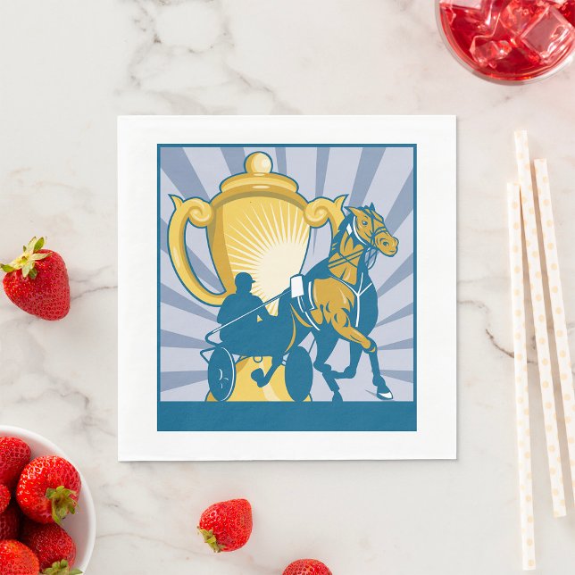 Harness Tävla Papper Napkins Pappersservett (Skapare uppladdad)