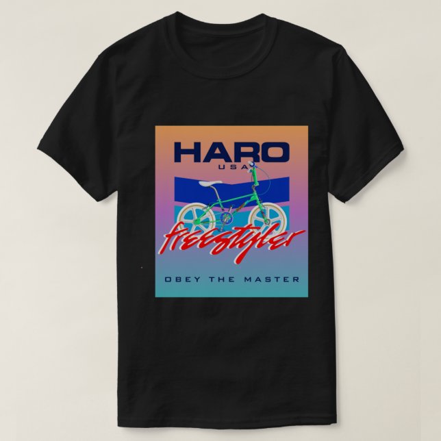 Haro Master Freestyler Classic T-Shirt (Design framsida)