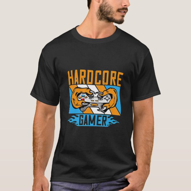 Harocore Gamer T Shirt (Framsida)