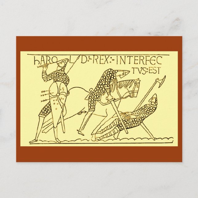 Harold död vykort (Framsida)