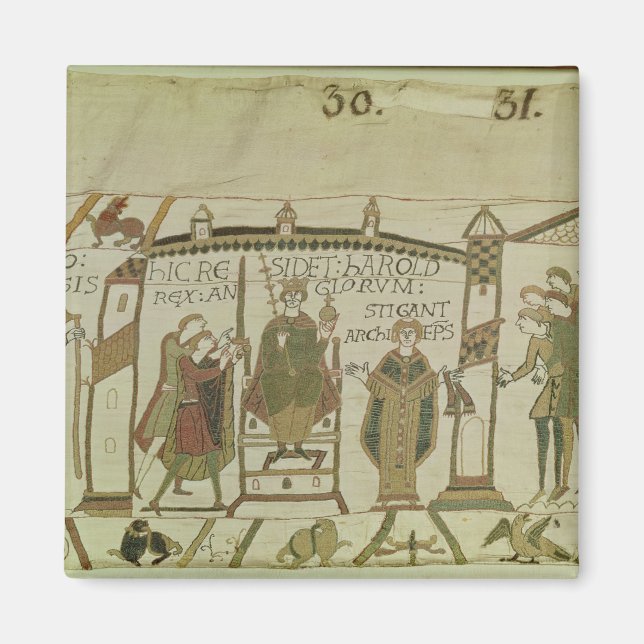 Harold erbjuds krona och magnet (Framsidan)