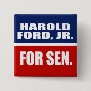HAROLD FORD, JR. FÖR SENAT KNAPP