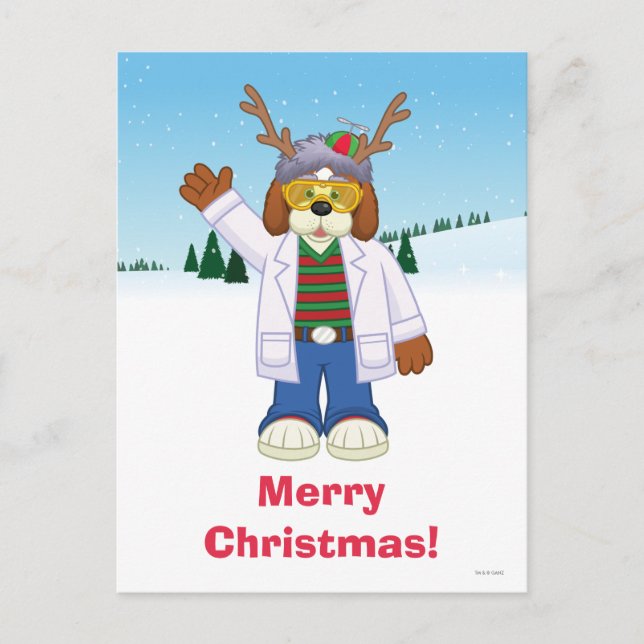 Harold J. "Goober" Hausenfeffer Jr. Helg Vykort (Framsida)