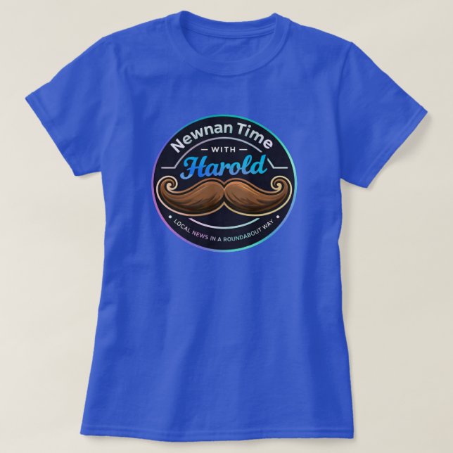 Harold Retro Logotyp T Shirt (Design framsida)
