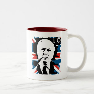 Harold Wilson Två-Tonad Mugg