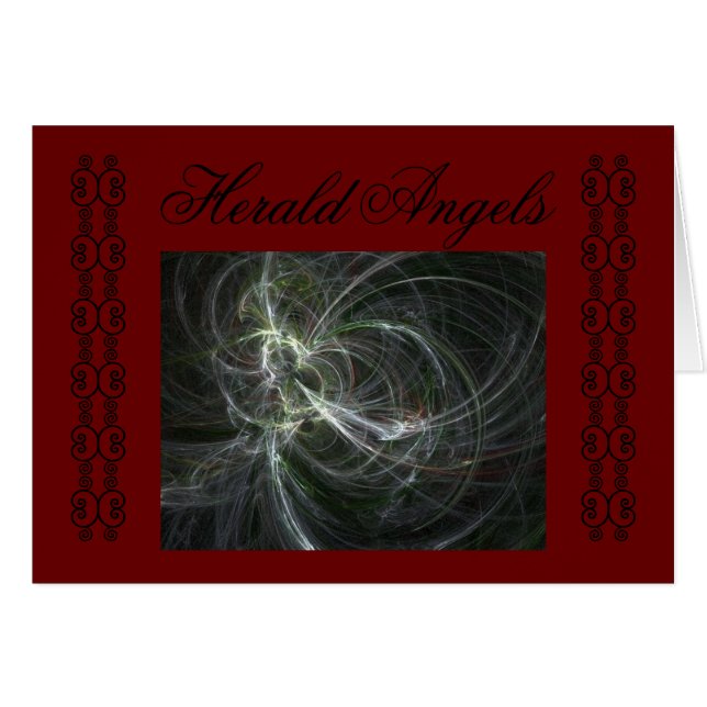 HÄROLDÄNGLAR HÄLSNINGSKORT (Framsidan Horizontal)