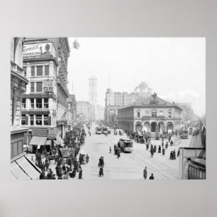Härolden kvadrerar, New York, 1905 Poster