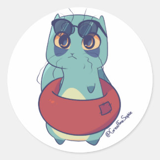 HÄROLDrörklistermärkear Runt Klistermärke