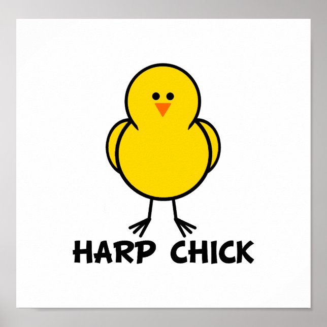 Harp Chick Poster (Framsidan)