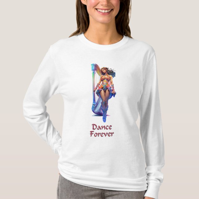 Harp Dancer T Shirt (Framsida)