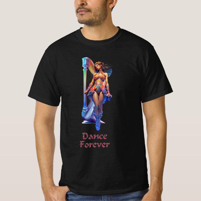 Harp Dancer T Shirt (Framsida)