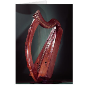 Harp Hälsningskort