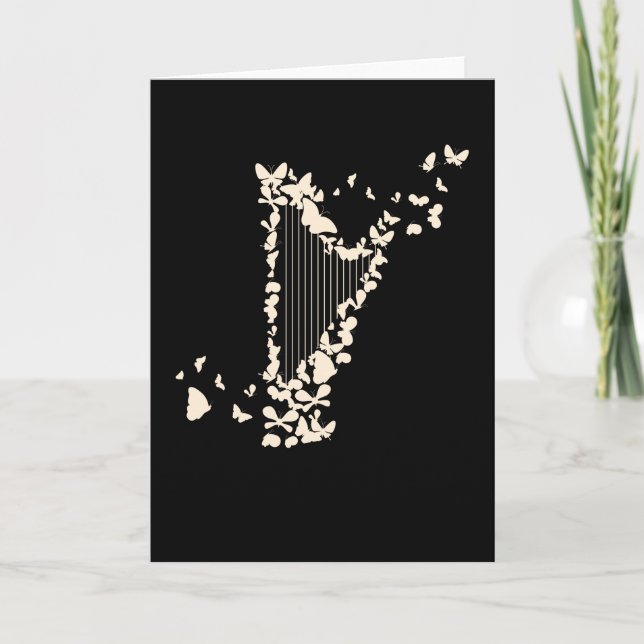 Harp Harpists Kort (Framsida)