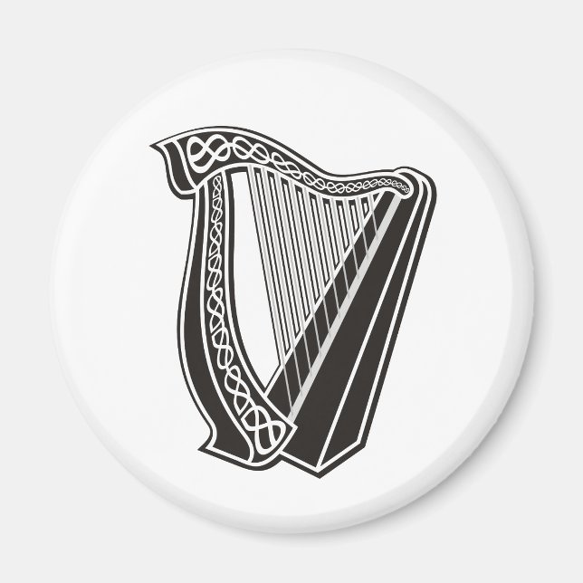 Harp Icon Magnet (Framsidan)