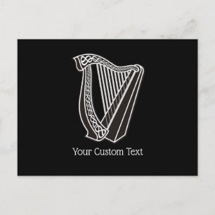 Harp Icon Vykort