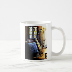 Harp In Music Room Kaffemugg