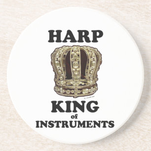 Harp Kung of Instruments Underlägg