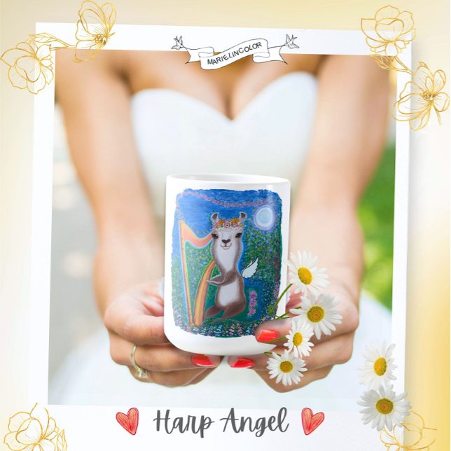 Harp Månängel Kaffemugg (Skapare uppladdad)